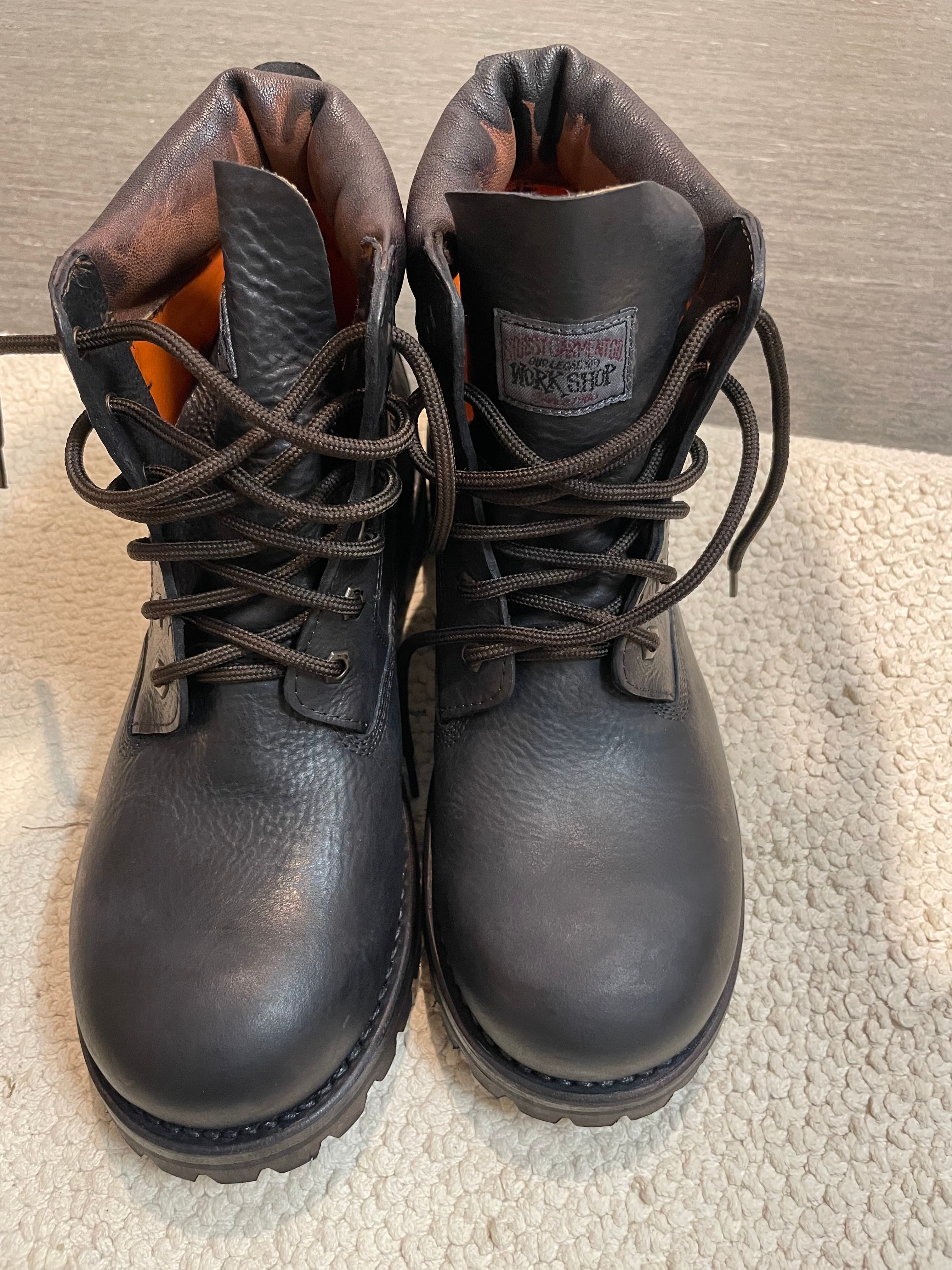our legacy work shop x Stussy boots 2